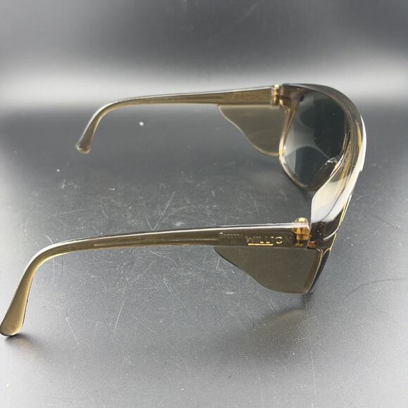 Vintage NOS 80’s Willson Spectra Mirror Lens Brown Frame Safety Glasses 1130035 - Picture 5 of 12